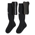 adidas Unisex-Child Performance Youth Sock Shin Guards, Black/White, Medium