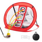 Vevor Golf Chipping Net, Pop Up Golf Practice Net, Portable Indoor Outdoor Home Golf Hitting Aid Net With Target And Carry Bag,