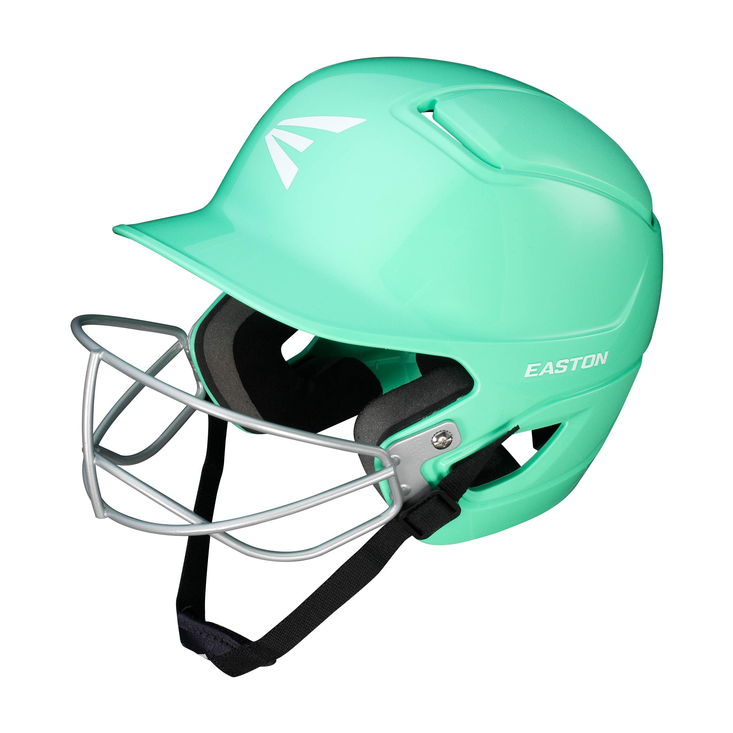 Easton Alpha Softball Batting Helmet, W/ Softball Mask, Medium/Large, Mint Green