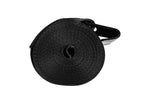 Mytee Products Winch Straps 4 X 30 Black Heavy Duty Tie Down Wflat Hook Wll 5400 Lbs  4 Inch Cargo Control For Flatbed Truck Uti