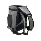 Geckobrands Opticool Backpack Cooler - Holds Up To 36 Cans Or 18 Bottles, (Everyday Grey), 3 Pockets, Easy Access Lid