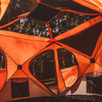 Gazelle T4 Waterproof 4 Person Portable Polyester Outdoor Pop Up Camping Or Beach Tent With Removable Floor, Mesh Screens, And R