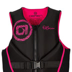 O'Brien Women'S Traditional Neoprene Uscga Life Jacket, Pink, X-Large
