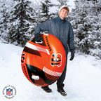 Nfl Snow Tube, Heavy Duty Inflatable Sled For Tubing, Fun Winter Toys For Kids & Adults, Football Gifts For Boys - Cincinnati Be