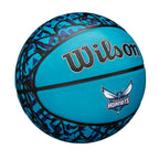 Wilson Nba Team Graffiti Basketball - Charlotte Hornets, Size 7-29.5''