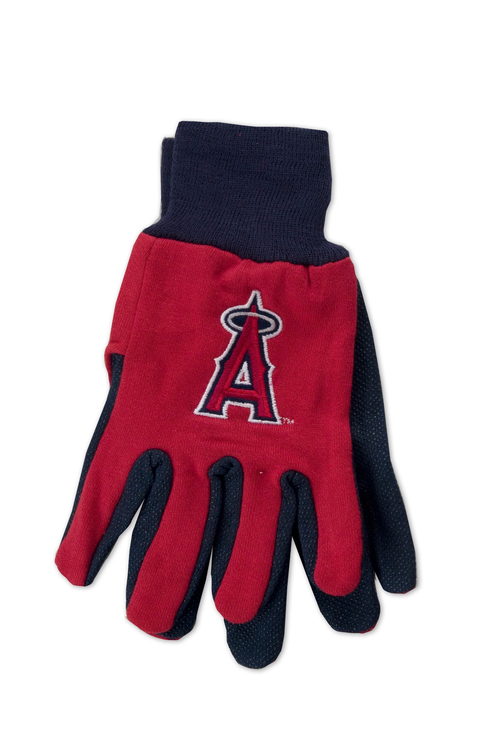 MLB Los Angeles Angles Two-Tone Gloves, Red/Blue