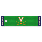 Fanmats 10326 Virginia Cavaliers Putting Green Mat - 1.5Ft. X 6Ft.