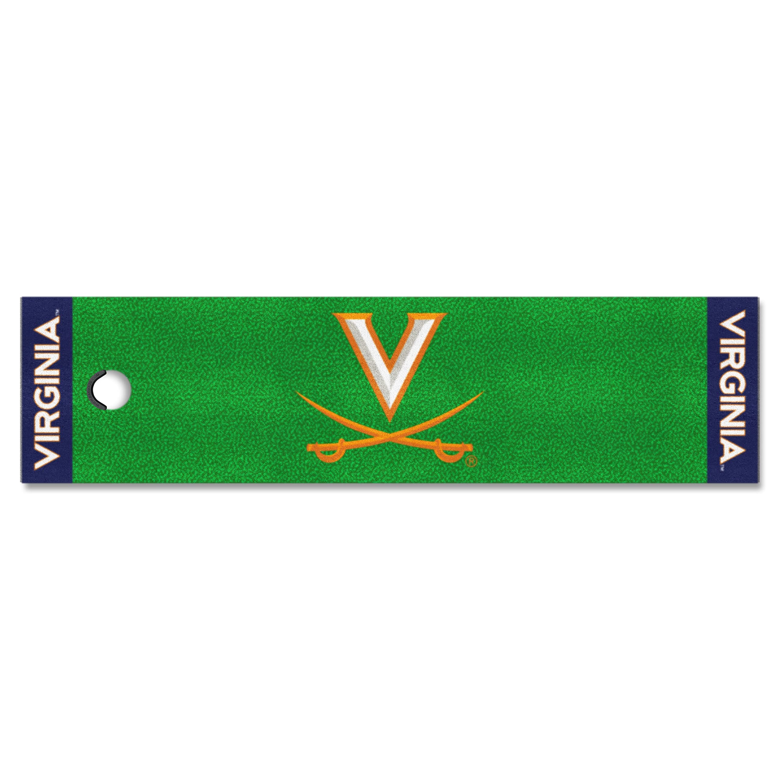 Fanmats 10326 Virginia Cavaliers Putting Green Mat - 1.5Ft. X 6Ft.