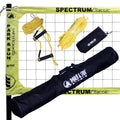 Park & Sun Sports Spectrum Classic: Portable Professional Outdoor Volleyball Net System, Orange