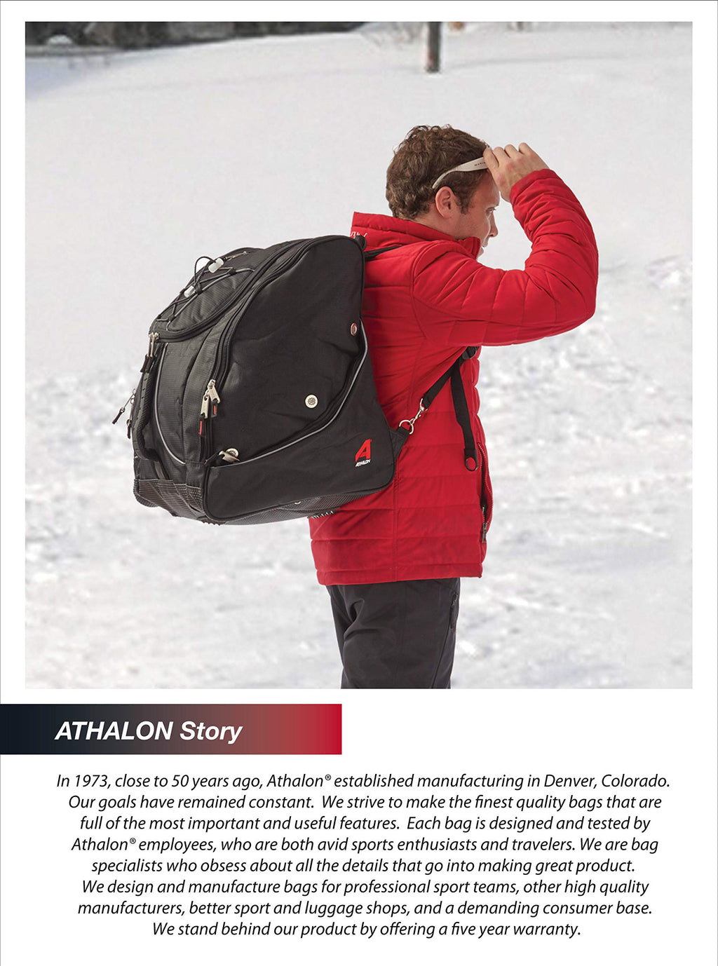 Athalon Everything Boot Pack (Black/Glacier)