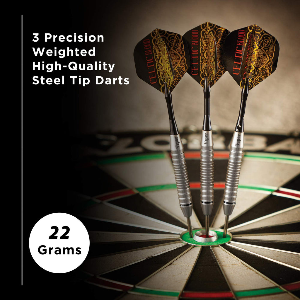 Viper Underground Celtic Blood Steel Tip Darts 22 Grams