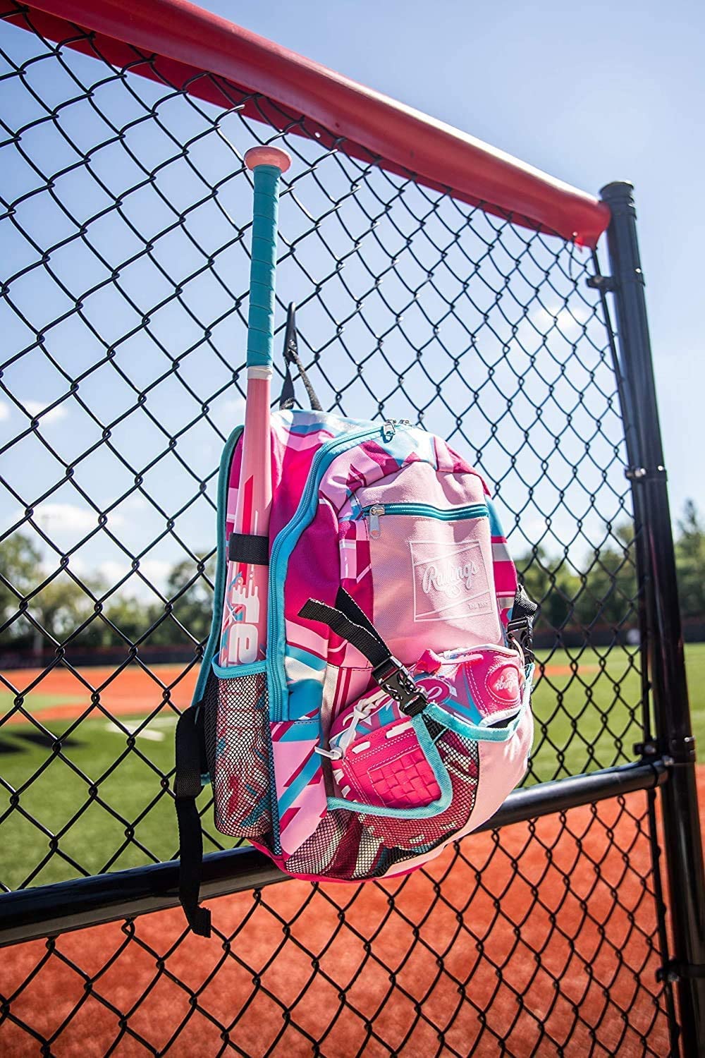 Rawlings Remix T-Ball/Coach Pitch Batting Gloves | Boys & Girls Size Youth Xs | Pink
