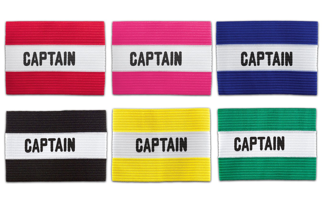 Kwik Goal Youth Captain Arm Band, Black