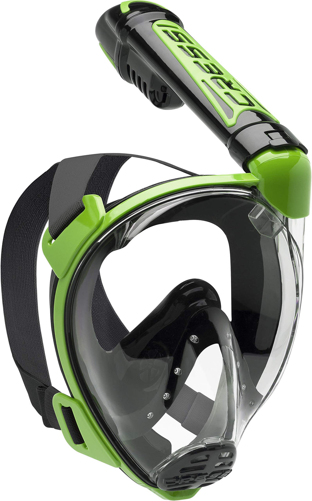 Cressi Duke Dry, Black/Lime, M/L