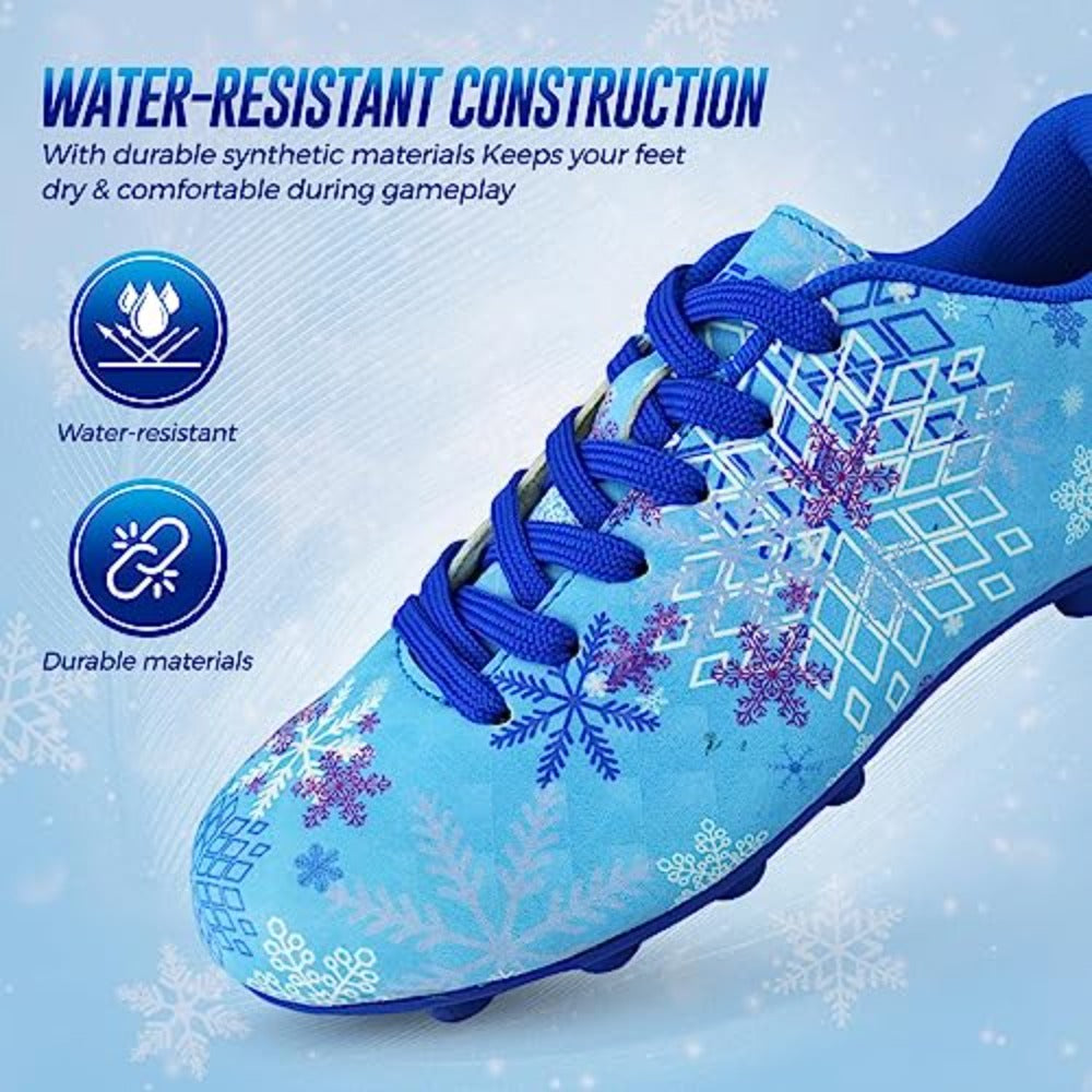 Vizari Frost 2 Youth Firm Ground Soccer Shoes – Blue/Purple