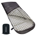 HiZYNICE Sleeping Bags for Adults Large Wide Cold Weather 20 Degree XL XXL Plus Size Oversized,Olive Brown Left Zip