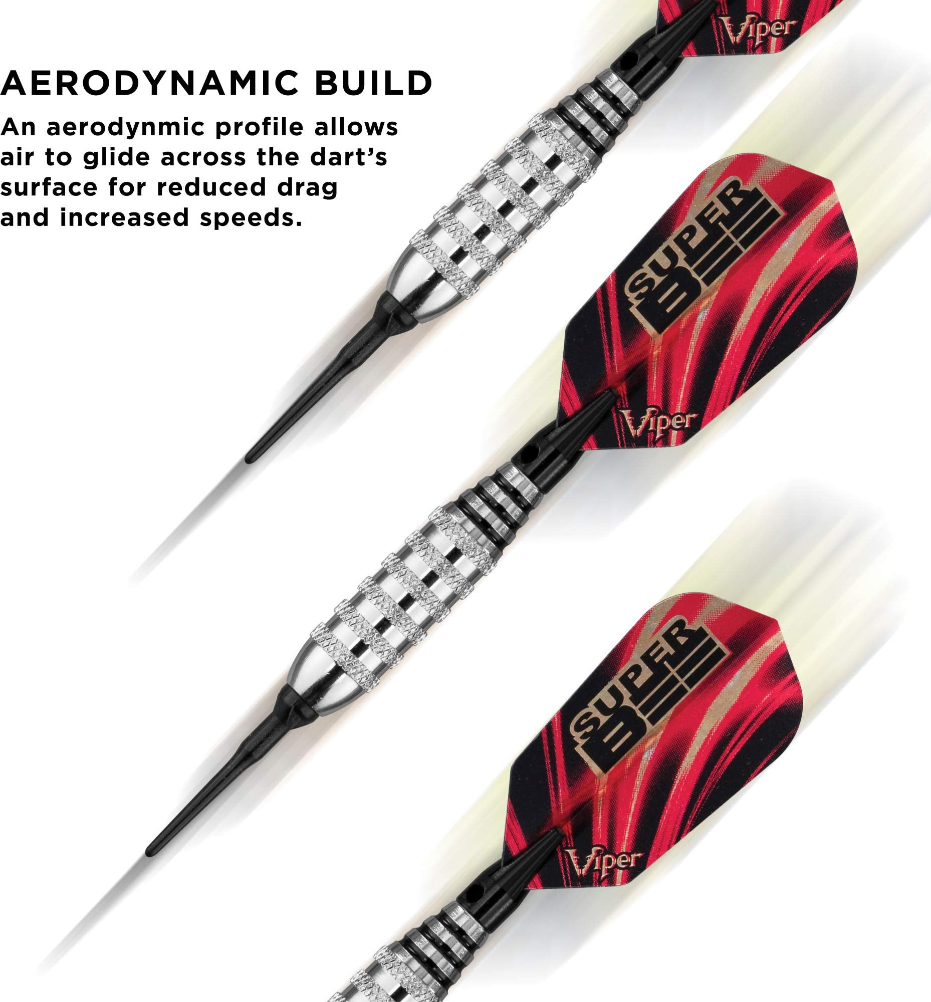 Viper Super Bee Silver Soft Tip Darts 16 Grams