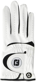 Footjoy Junior Golf Glove, White Medium/Large, Worn On Right Hand