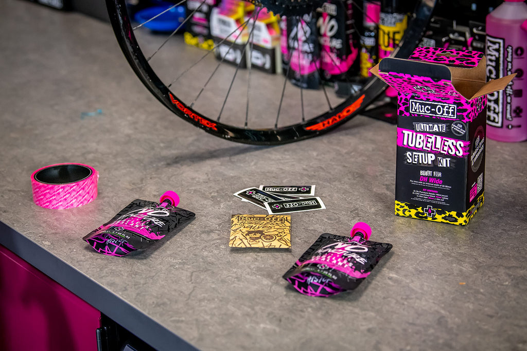 Muc-Off Ultimate Tubeless Setup Kit, Road/Gravel/Cx 60Mm - Tubeless Conversion Kit For Bikes - Includes Tubeless Tire Sealant An