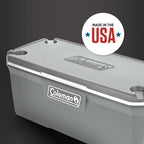Coleman 316 Series Insulated Portable Cooler With Heavy Duty Latches - Leak-Proof Outdoor High Capacity Hard Cooler, Keeps Ice F