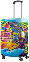 Nasher Miles Polyester 55 (20 Inch) Small Protective Luggage Cover  Riomaggiore Design