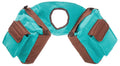 Tough 1 Tough-1 Insulated Nylon Horn Bag, Turquoise/Brown