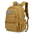 W WINTMING 30L Military Tactical Backpack for Men 3 day Assault Pack Molle Daypack Army Hiking Rucksack (Khaki)