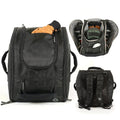 StoreYourBoard Ski Boot Bag Backpack for Ski Helmet & Snowboard Helmet - Waterproof Ski Bag with Compartments for Ski Goggles Me