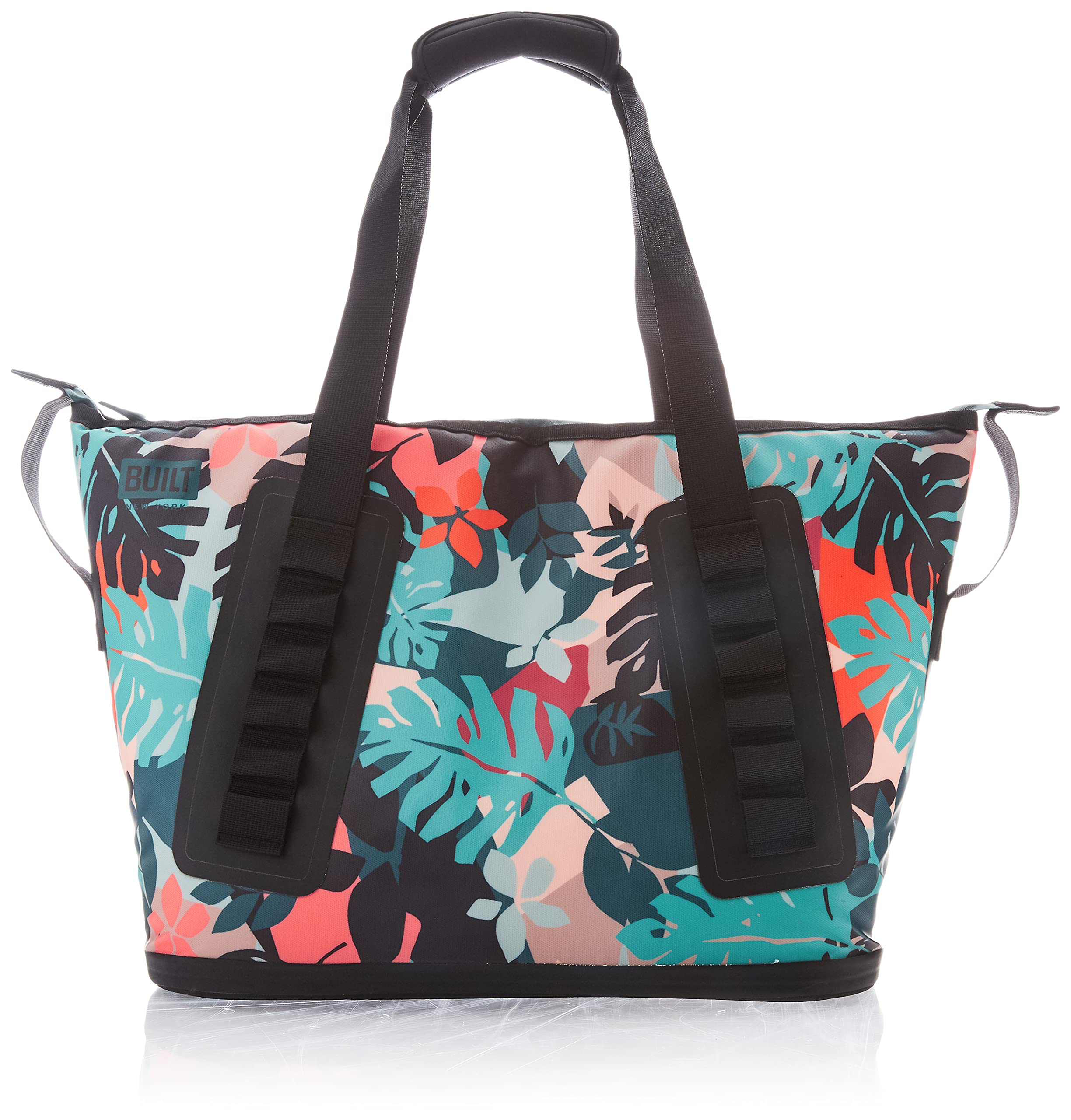 Built Utopia Welded Soft Portable Cooler With Wide Mouth Opening - Insulated And Leak-Proof Botanical Leaf 5251696