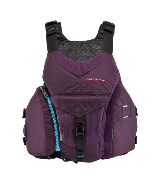 Astral Women'S Layla Life Jacket Pfd For Whitewater, Sea, Touring Kayaking, Stand Up Paddle Boarding, And Fishing, Eggplant, M/L