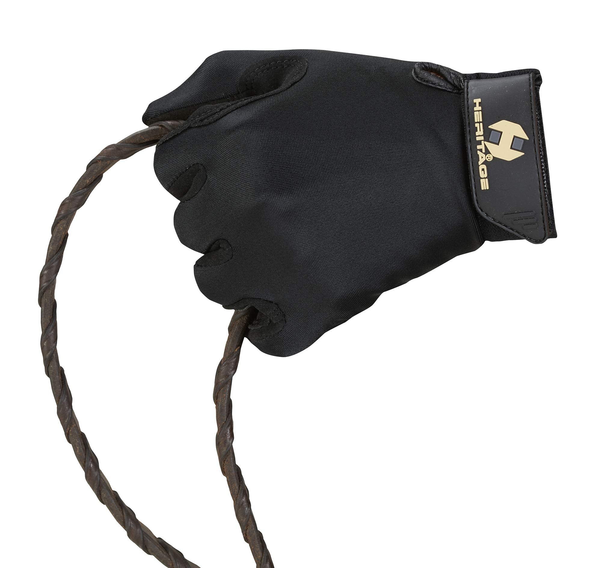 Heritage Performance Gloves, Size 8, Black
