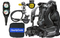 Cressi Patrol BCD Scuba Diving Gear w/ AC2 Compact Regulator, Compact Octo, Mini Console PD2 & GupG Regulator Bag, M