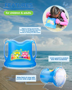 Reef Tourer Underwater Snorkeling Viewing Bucket, Blue