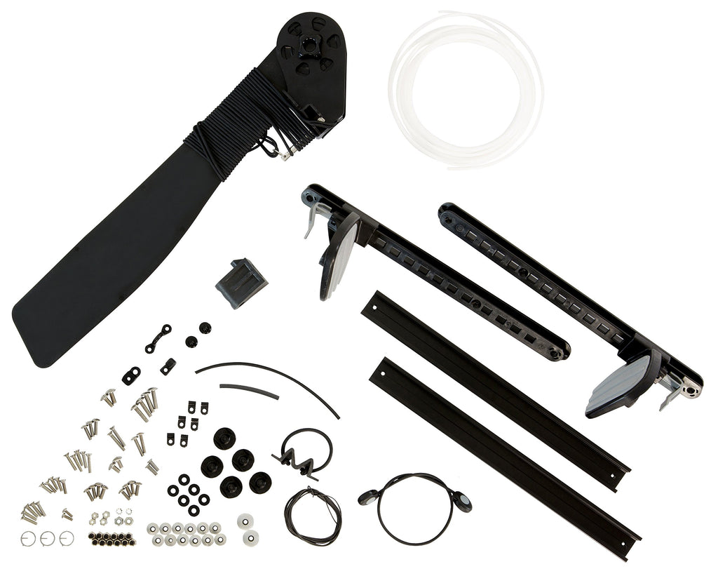 Wilderness Systems Xl Kayak Rudder Kit - For Solo Wilderness System Kayaks, Black