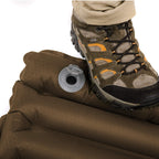 Snugpak Basecamp Ops Air Mat With Built In Foot Pump And Non-Slip Bottom, Coyote