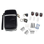 Franklin Sports Dart Maintenance Kit For Soft Tip And Steel Tip Darts - Comes With Handy Carrying Case And Stone Sharpener,Black
