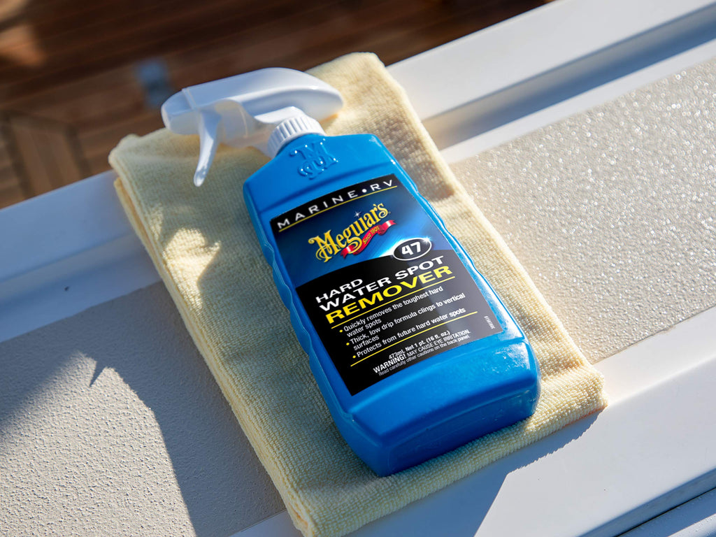 Meguiar'S Marine/Rv One Step Compound - Marine And Rv Restorer That Removes Heavy Oxidation And Scratches While Restoring Gloss