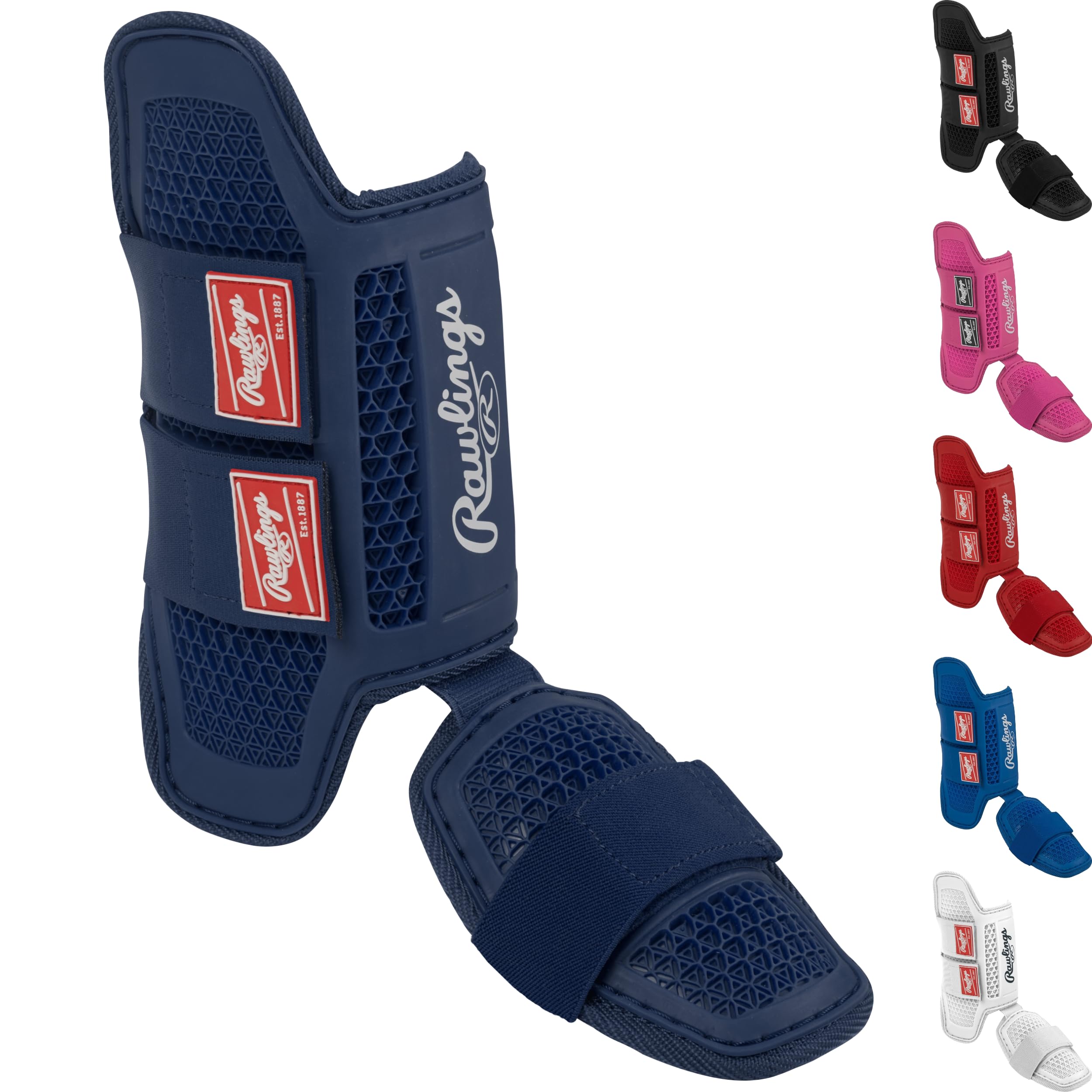 Rawlings | Large Leg Guard | Navy