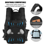 kookoomia 50L Military Tactical Backpack Large Day Backpack for Men Molle Army 3 Days Assault Pack Bug Out Bag Water Resistant a