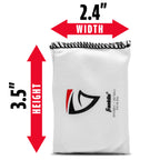 Franklin Sports Mlb Gator Grip Rosin Bag - Multi Sport + Baseball + Softball - Absorbs Moisture White