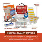 Adventure Medical Kits Sportsman Series Medical Kit - 300 - First Aid Kit For Camping, Hiking, Hunting & More - For 6 People For