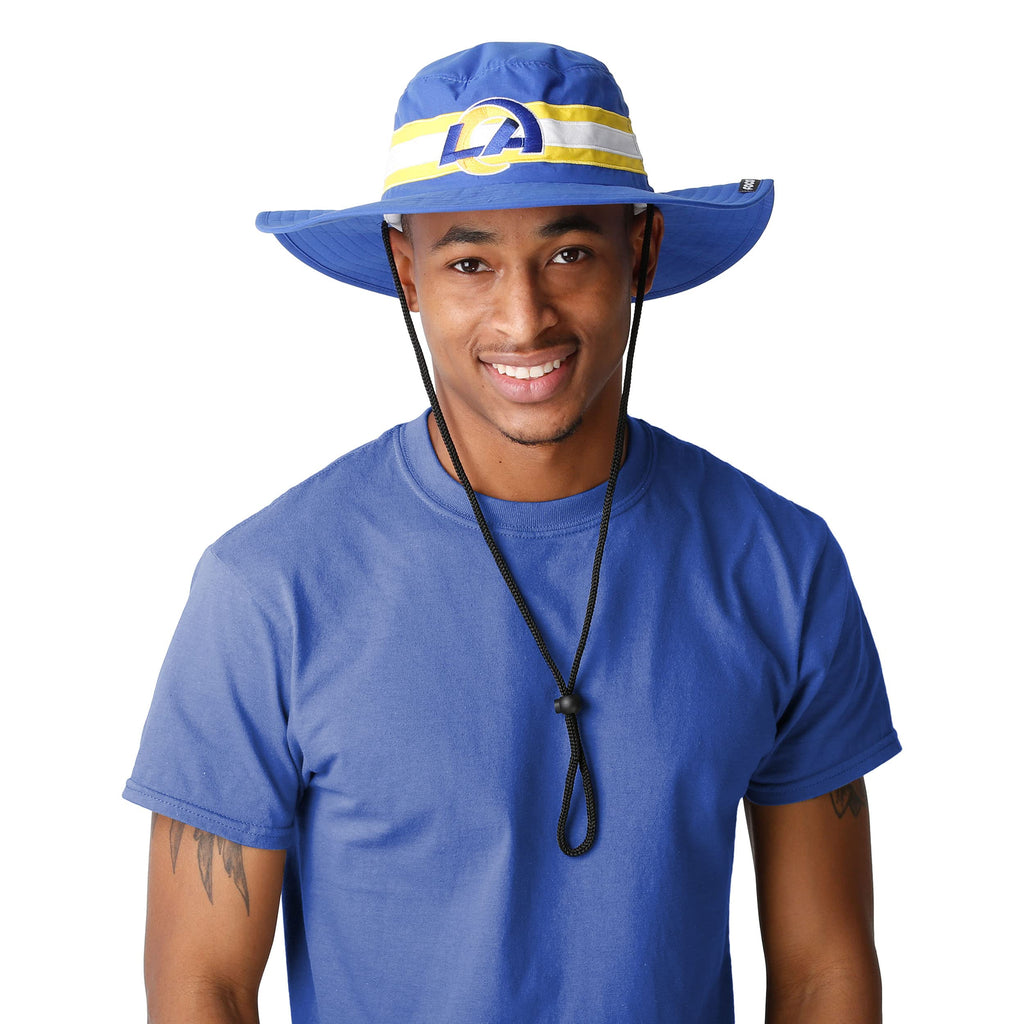 Foco Los Angeles Rams Nfl Team Stripe Boonie Hat