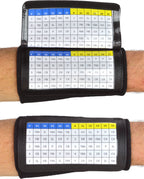 Sports Unlimited Youth Triple Wrist Coach (5 Pack) For Football, Baseball, All Sports - Color Black