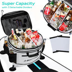Morxplor Waterproof Pvc Material Paddleboard Cooler Deck Bag,40 Cans Sup Deck Cooler Bag,Cooler Bag For Paddleboard,Lunch Box Co