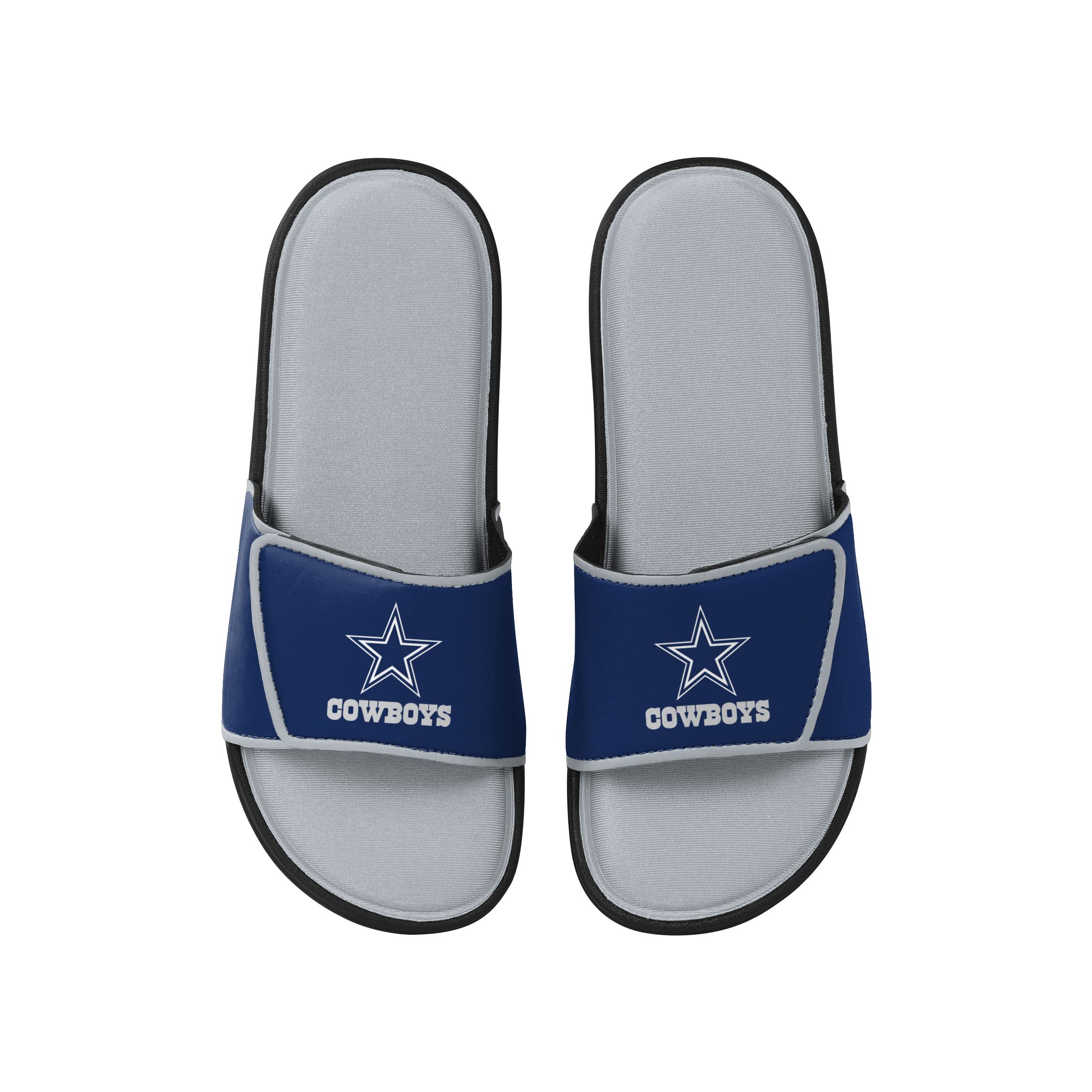FOCO Dallas Cowboys NFL Mens Foam Sport Slide - S