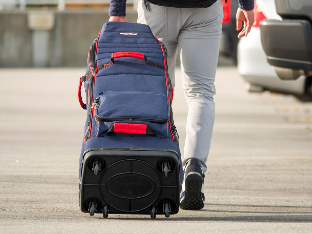 Bag Boy Freestyle Golf Travel Cover For Airlines, Padded Top, Internal Compression Strap, Lockable Full Wrap-Around Zipper, 6 Wh