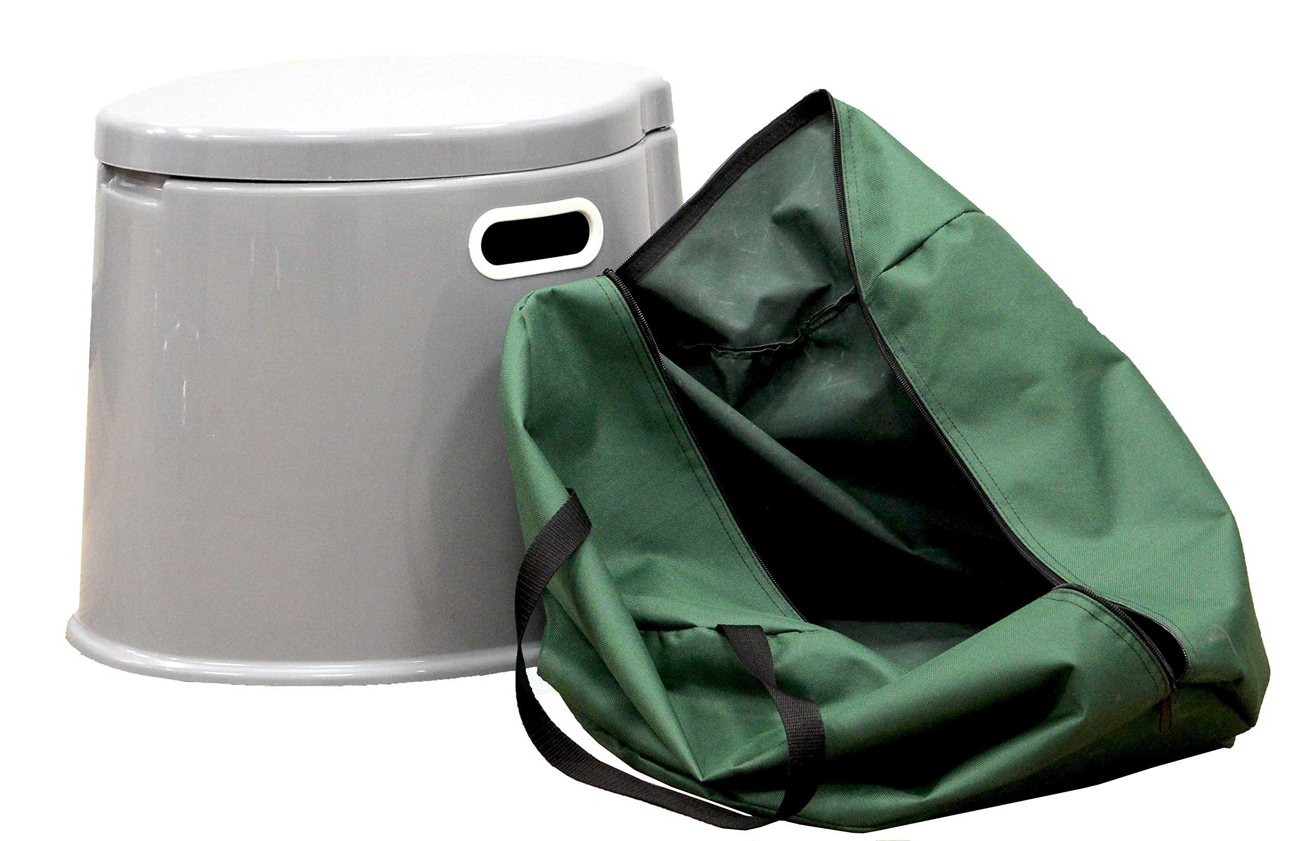 Portable Travel Toilet For Camping And Hiking (Toilet With Case)