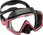 Cressi Liberty Triside Spe Diving Mask, Blackblackpink