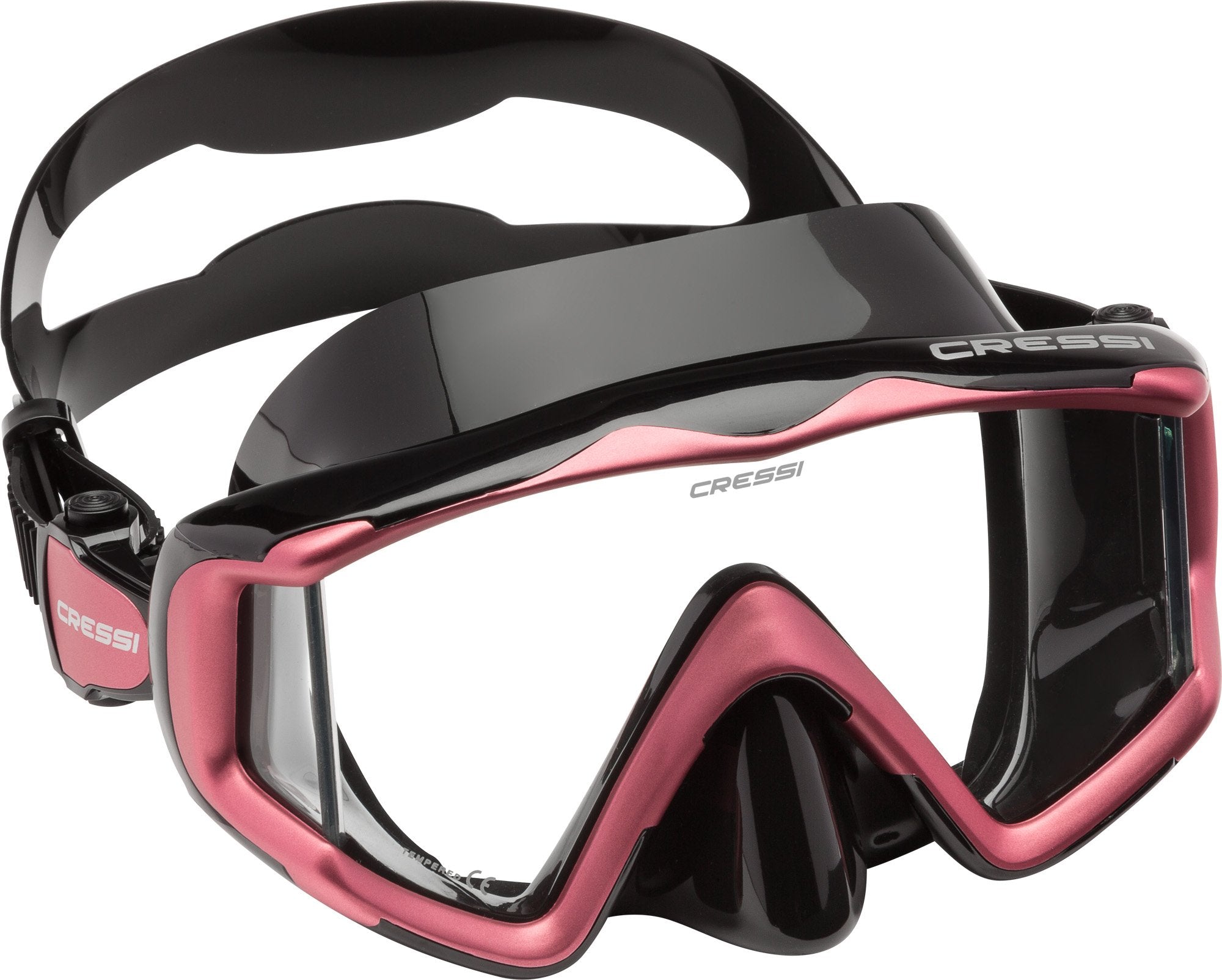 Cressi Liberty Triside Spe Diving Mask, Blackblackpink
