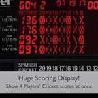 Viper By Gld Products Neptune Electronic Dartboard Cabinet Combo Pro Size Over 55 Games Large Auto-Scoring Lcd Cricket Display E